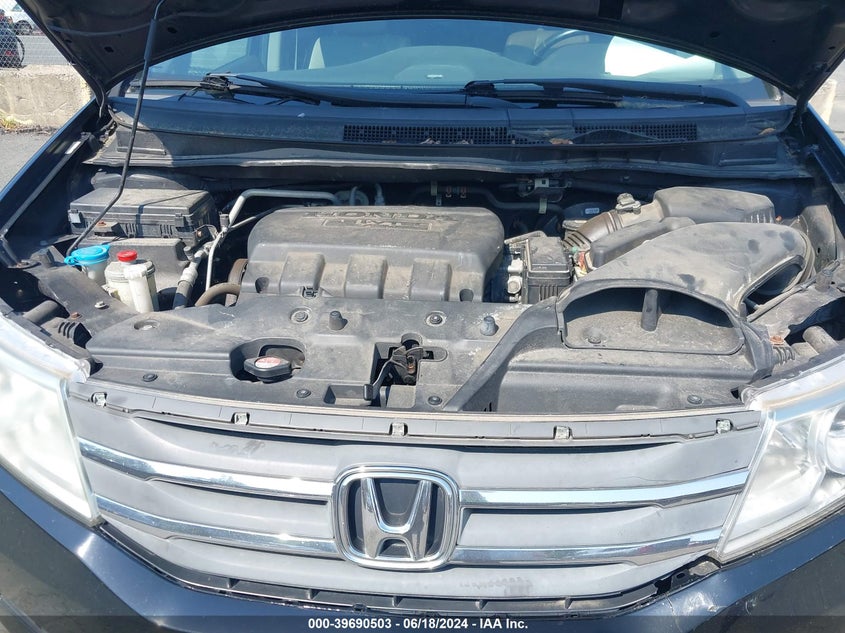 2013 Honda Odyssey Ex-L VIN: 5FNRL5H6XDB069967 Lot: 39690503