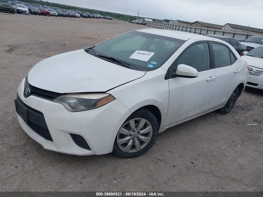 2014 TOYOTA COROLLA LE - 2T1BURHE3EC103430
