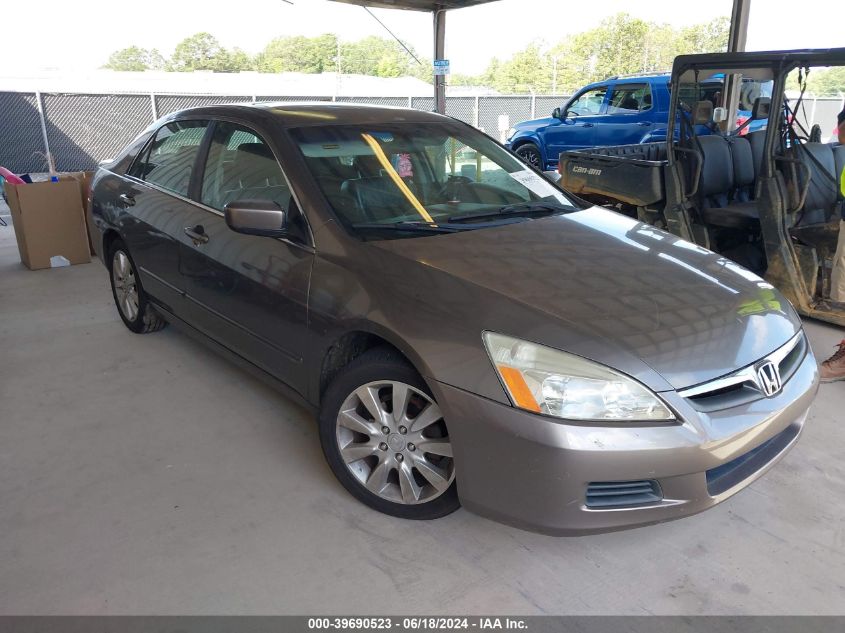 2006 Honda Accord 3.0 Ex VIN: 1HGCM66576A071482 Lot: 39690523