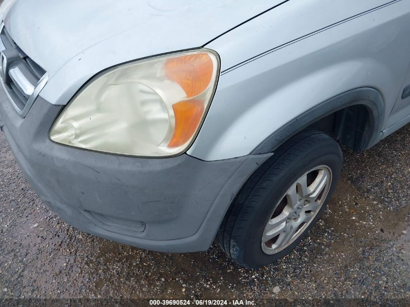 2003 Honda Cr-V Ex VIN: SHSRD78843U109185 Lot: 39690524