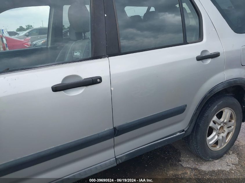 2003 Honda Cr-V Ex VIN: SHSRD78843U109185 Lot: 39690524