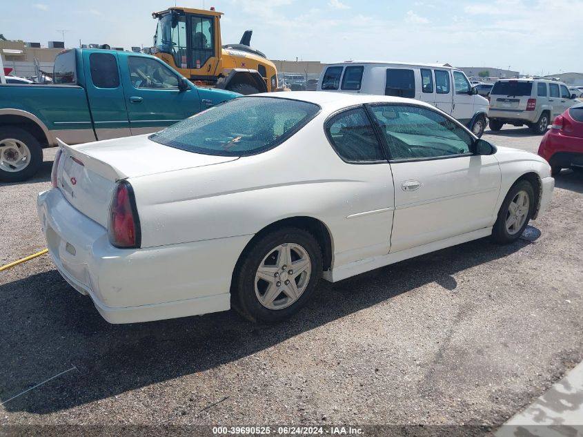 2002 Chevrolet Monte Carlo Ss VIN: 2G1WX15K229358840 Lot: 39690525