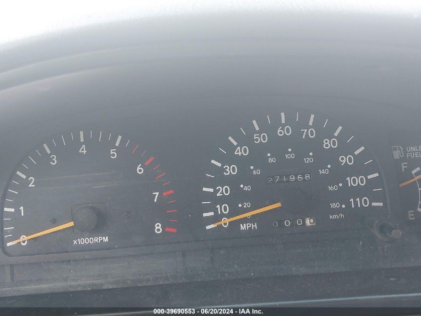 1996 Toyota Tacoma Xtracab VIN: 4TAWM72N0TZ115578 Lot: 39690553