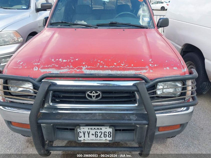 1996 Toyota Tacoma Xtracab VIN: 4TAWM72N0TZ115578 Lot: 39690553