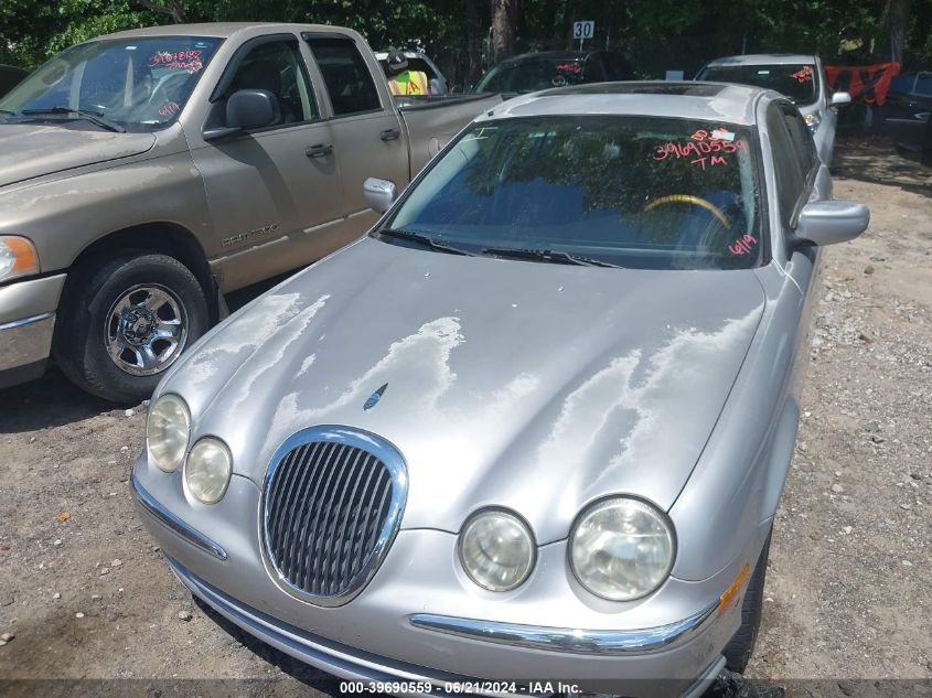 2001 Jaguar S-Type 3.0L V6 VIN: SAJDA01N01FL87447 Lot: 39690559