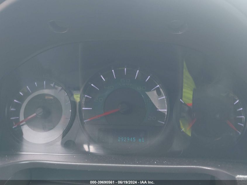 2011 Ford Fusion Se VIN: 3FAHP0HA4BR260924 Lot: 39690561