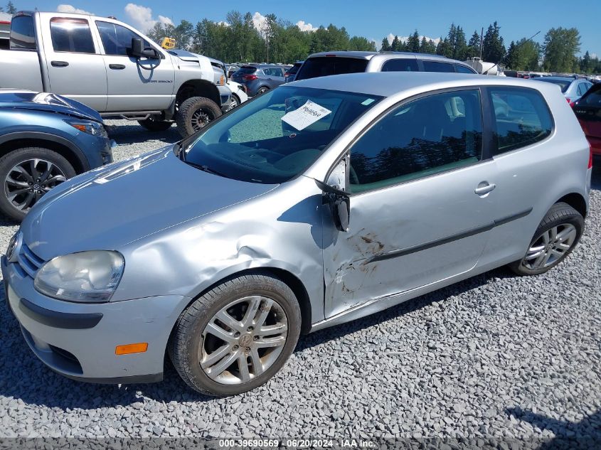 2008 Volkswagen Rabbit S VIN: WVWAA71K18W088575 Lot: 39690569