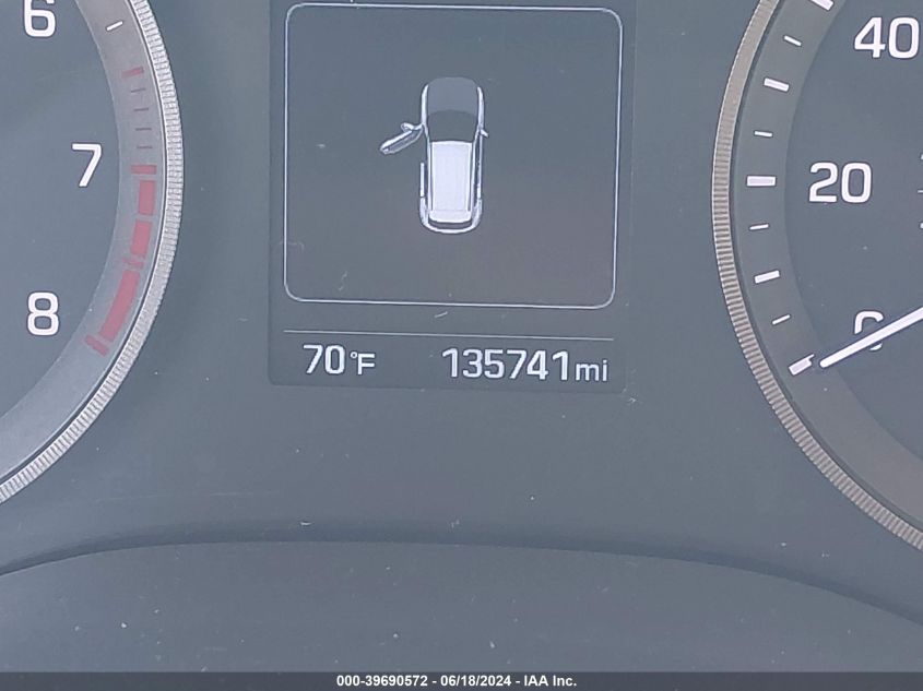 2017 Hyundai Tucson Value VIN: KM8J3CA27HU553337 Lot: 39690572