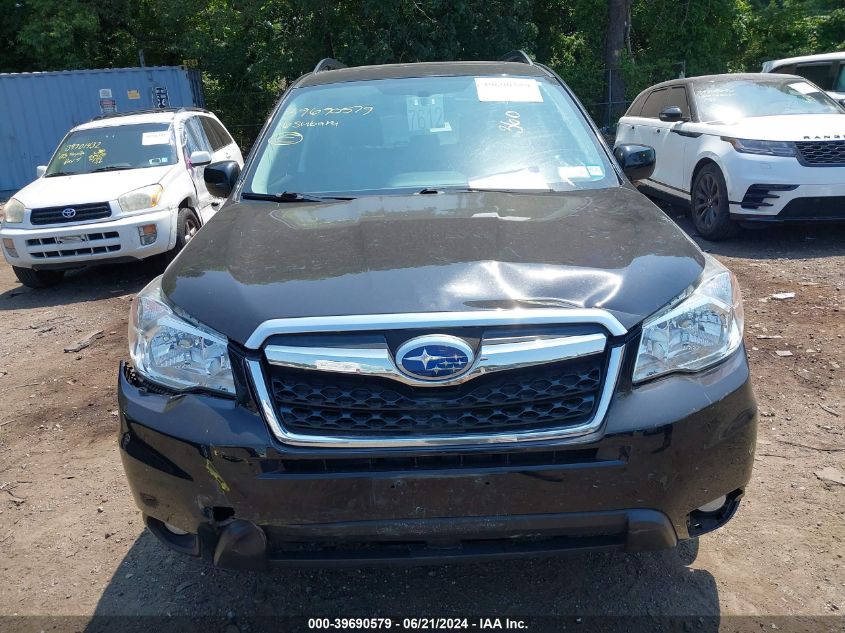 2016 Subaru Forester 2.5I Limited VIN: JF2SJAKC9GH475498 Lot: 39690579