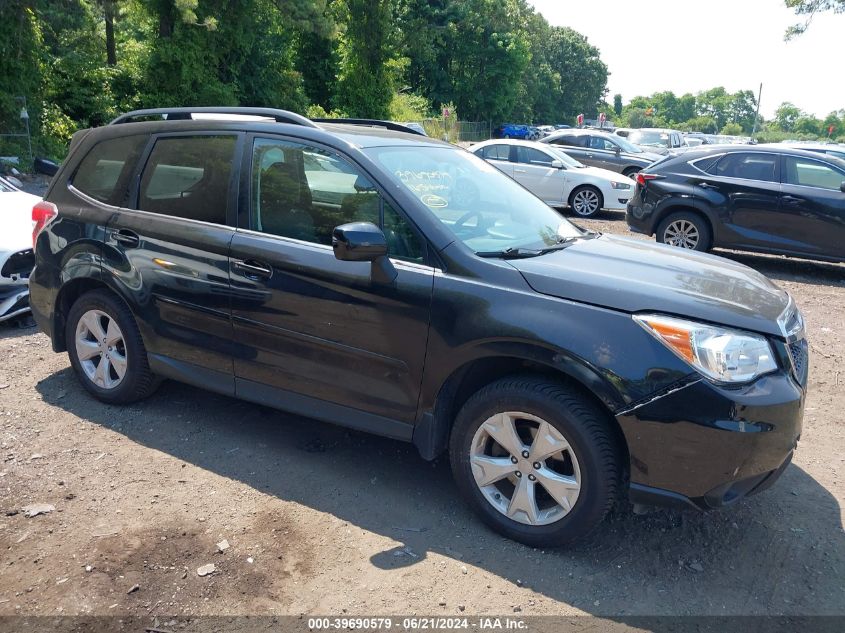 2016 Subaru Forester 2.5I Limited VIN: JF2SJAKC9GH475498 Lot: 39690579