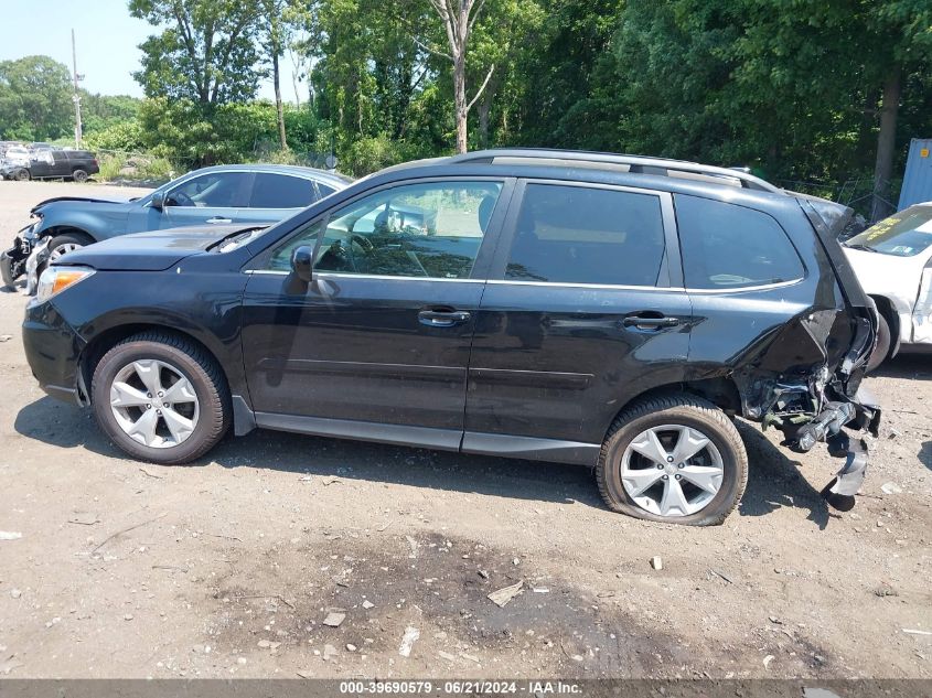 2016 Subaru Forester 2.5I Limited VIN: JF2SJAKC9GH475498 Lot: 39690579