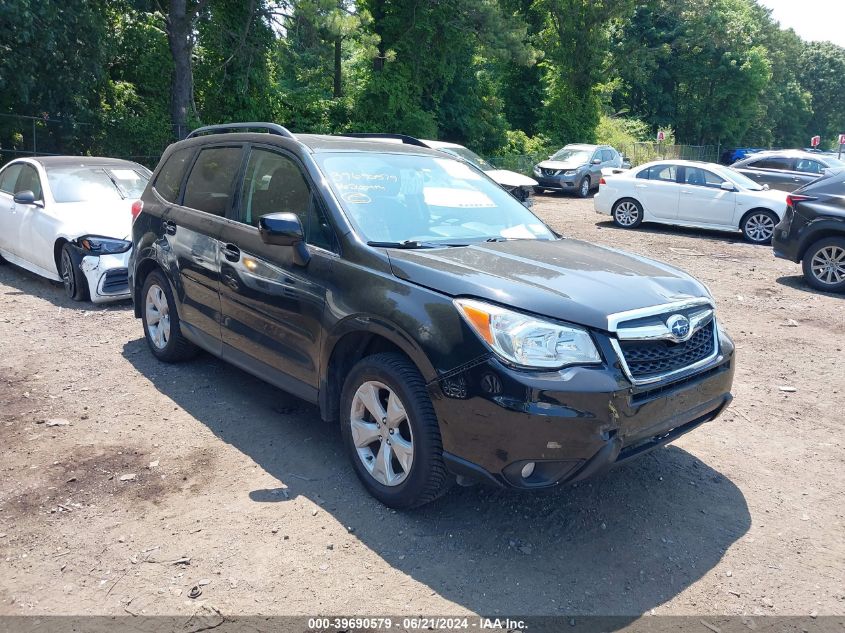 2016 Subaru Forester 2.5I Limited VIN: JF2SJAKC9GH475498 Lot: 39690579