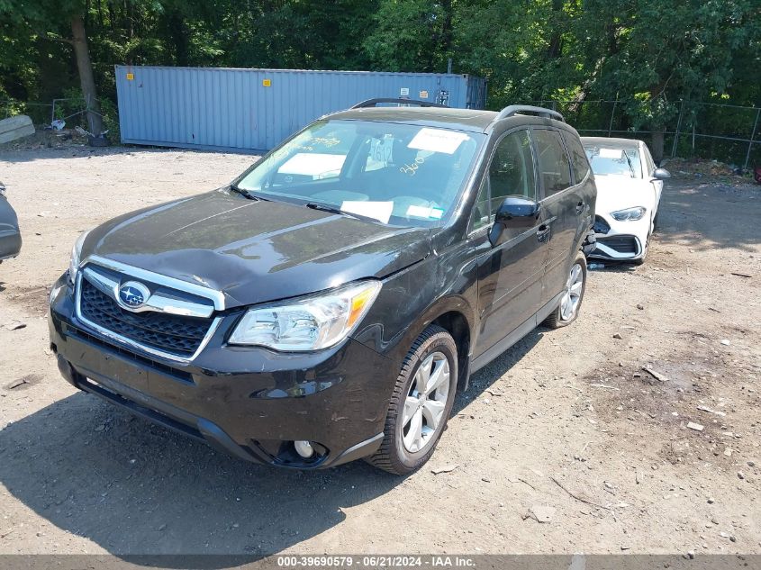 2016 Subaru Forester 2.5I Limited VIN: JF2SJAKC9GH475498 Lot: 39690579