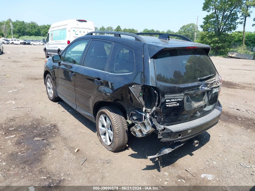 2016 Subaru Forester 2.5I Limited VIN: JF2SJAKC9GH475498 Lot: 39690579