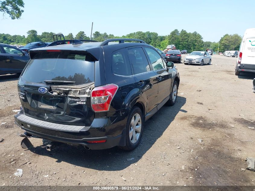 2016 Subaru Forester 2.5I Limited VIN: JF2SJAKC9GH475498 Lot: 39690579