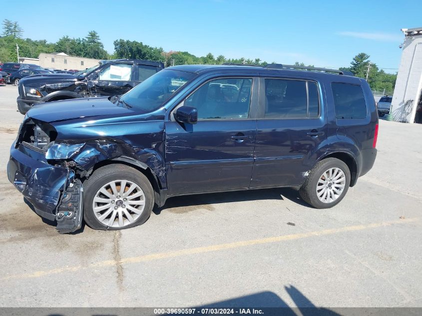 2011 Honda Pilot Exl VIN: 5FNYF4H65BB034618 Lot: 39690597