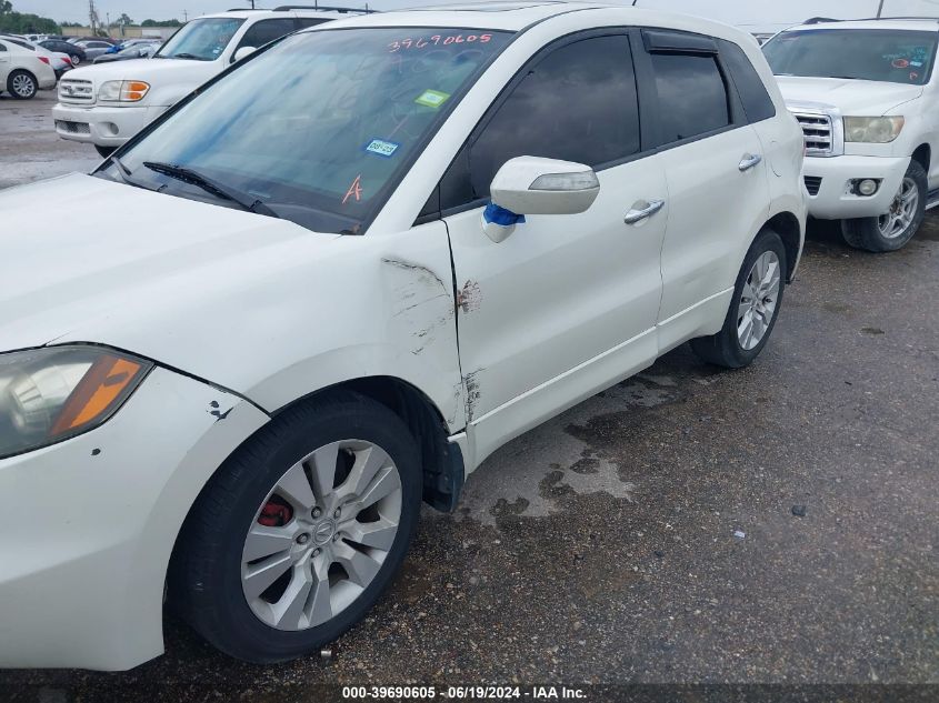 2011 Acura Rdx VIN: 5J8TB2H23BA001666 Lot: 39690605