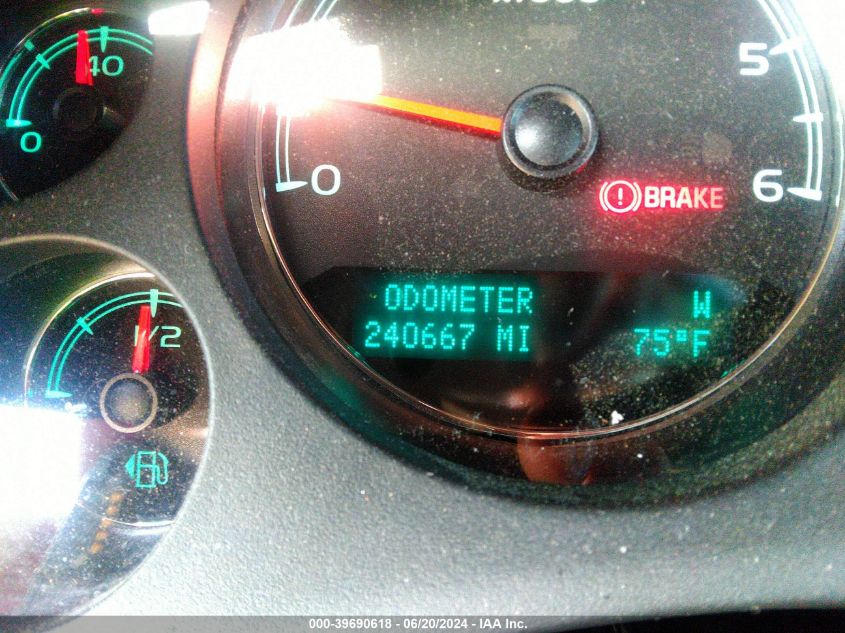 2012 Chevrolet Tahoe K1500 Lt VIN: 1GNSKBE03CR124407 Lot: 39690618