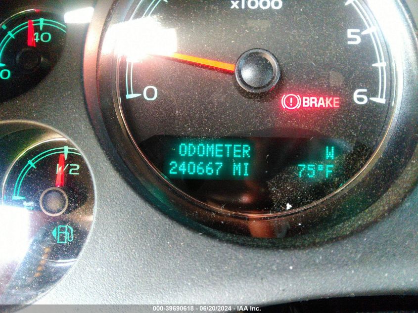 2012 Chevrolet Tahoe K1500 Lt VIN: 1GNSKBE03CR124407 Lot: 39690618