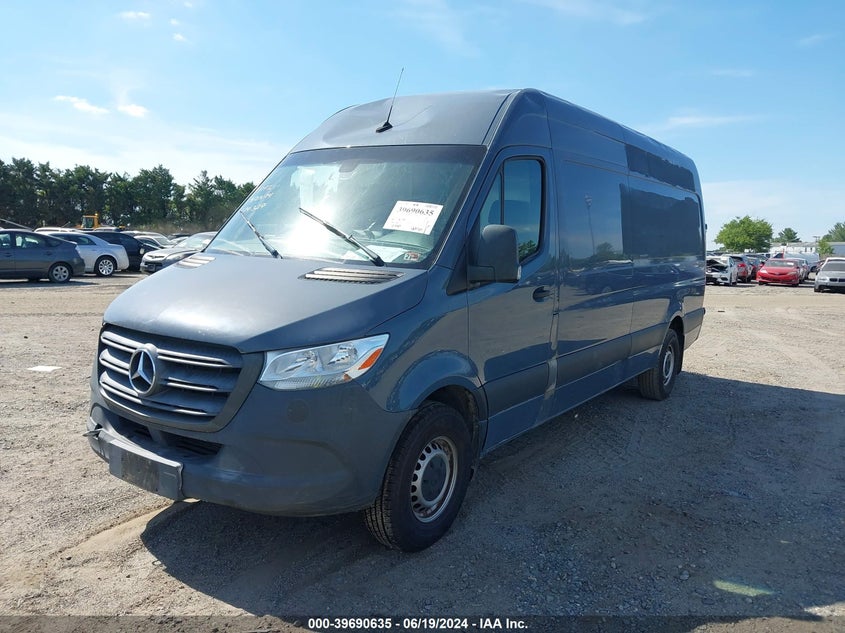 2019 Mercedes-Benz Sprinter 2500 High Roof V6 VIN: WD4PF1CD2KP129374 Lot: 39690635