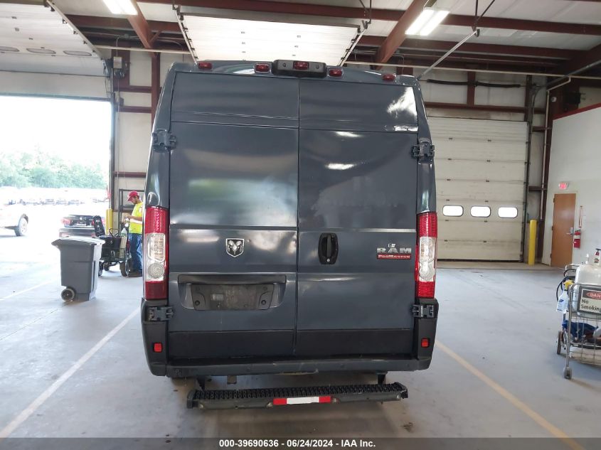 2019 Ram Promaster 3500 Cargo Van High Roof 159 Wb Ext VIN: 3C6URVJGXKE558021 Lot: 39690636