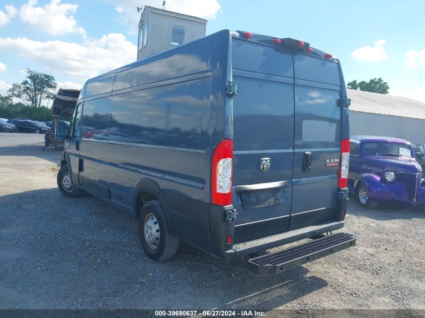 2019 Ram Promaster 3500 Cargo Van High Roof 159 Wb Ext VIN: 3C6URVJG9KE564490 Lot: 39690637