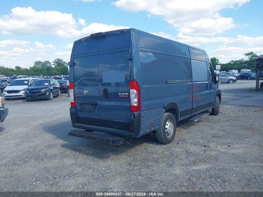 2019 Ram Promaster 3500 Cargo Van High Roof 159 Wb Ext VIN: 3C6URVJG9KE564490 Lot: 39690637