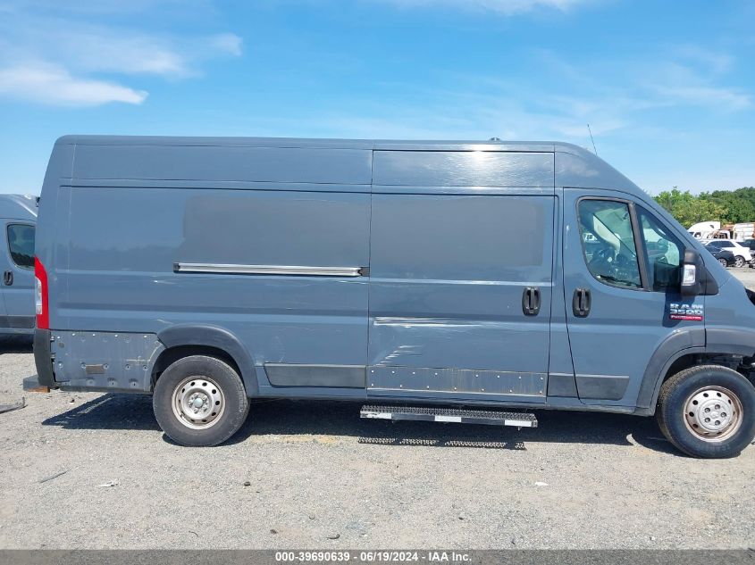 2020 Ram Promaster 3500 Cargo Van High Roof 159 Wb Ext VIN: 3C6URVJG9LE108507 Lot: 39690639