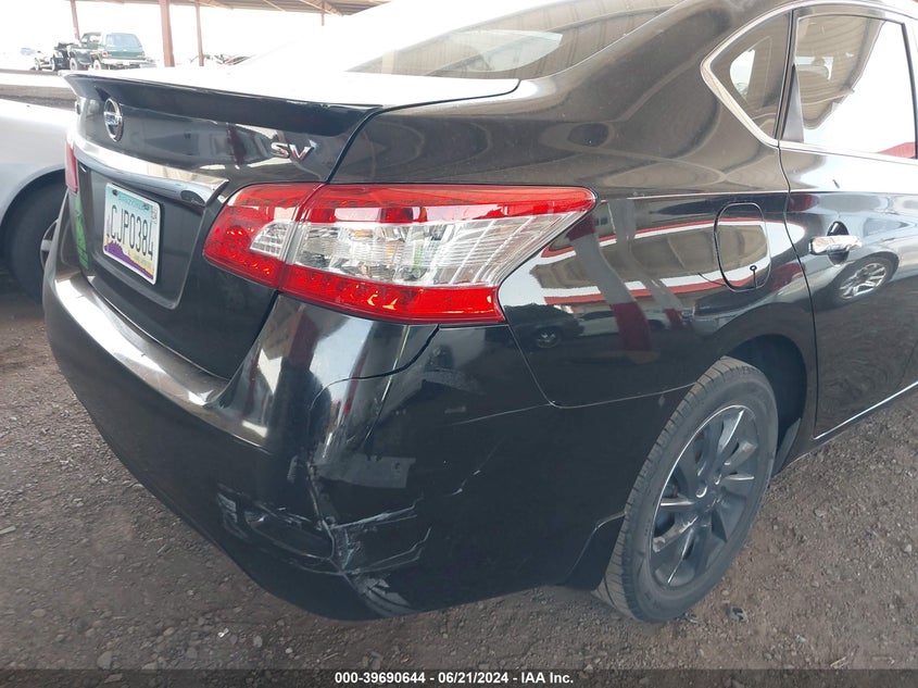 2015 Nissan Sentra Sv VIN: 3N1AB7AP9FY310362 Lot: 39690644