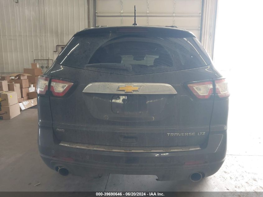 2016 Chevrolet Traverse Ltz VIN: 1GNKVJKD1GJ329270 Lot: 39690646