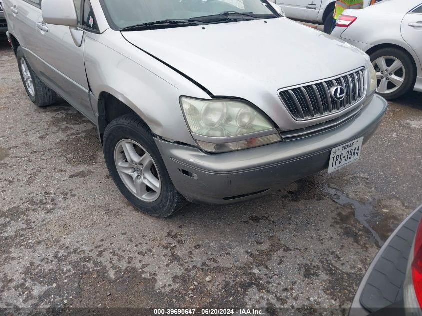 2001 Lexus Rx 300 VIN: JTJGF10U210115848 Lot: 39690647