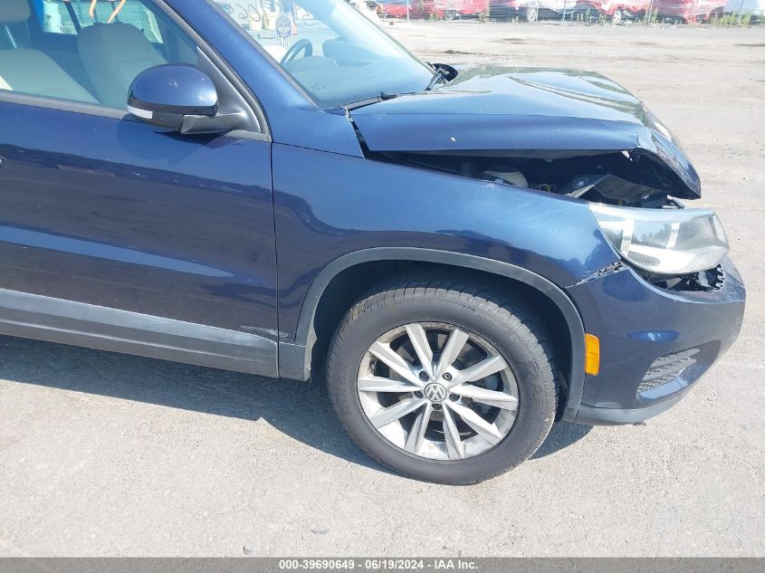 2015 VOLKSWAGEN TIGUAN SE - WVGAV7AX5FW597612