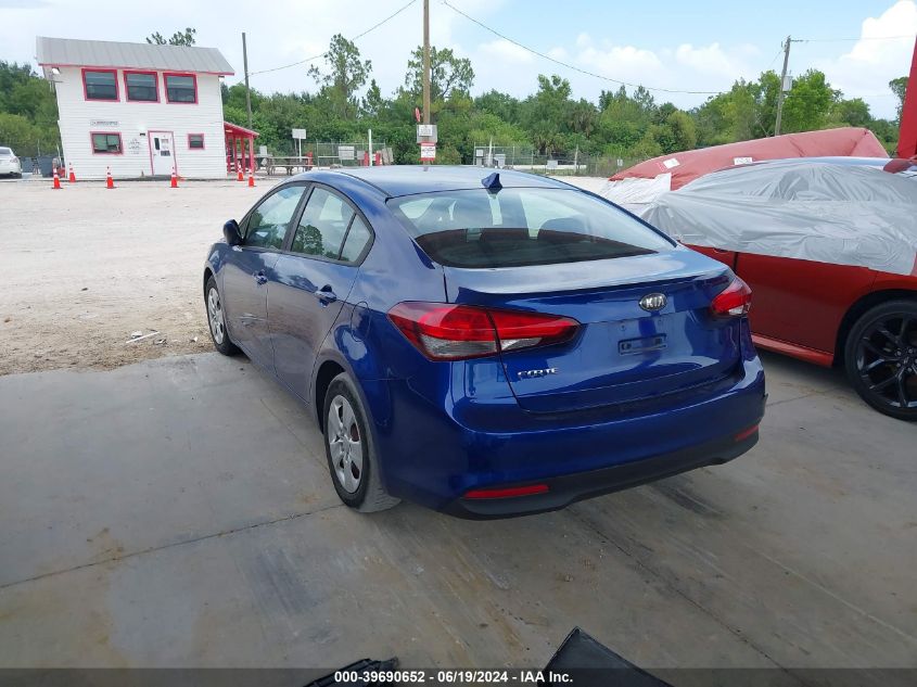 2018 Kia Forte Lx VIN: 3KPFK4A74JE185265 Lot: 39690652