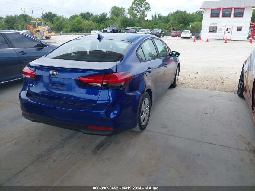 2018 Kia Forte Lx VIN: 3KPFK4A74JE185265 Lot: 39690652