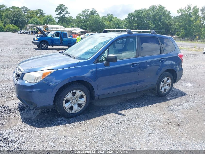 2014 Subaru Forester 2.5I VIN: JF2SJAAC3EH470229 Lot: 39690668