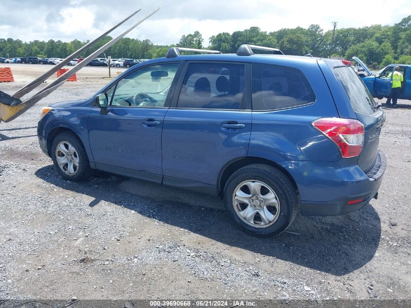 2014 Subaru Forester 2.5I VIN: JF2SJAAC3EH470229 Lot: 39690668