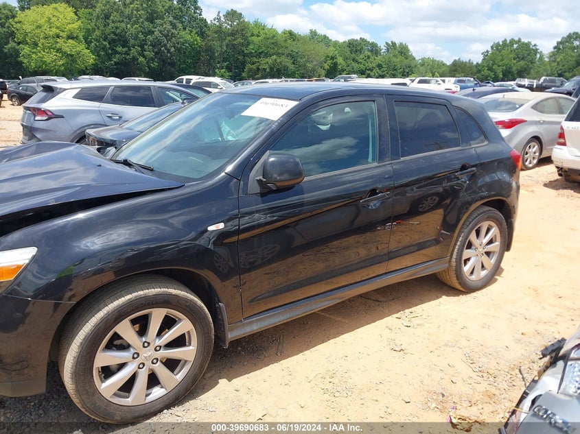 2015 Mitsubishi Outlander Sport Es VIN: 4A4AP3AW0FE042578 Lot: 39690683