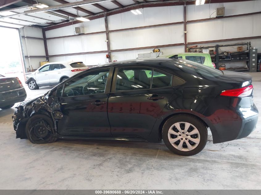 2020 Toyota Corolla Le VIN: 5YFEPRAE4LP018348 Lot: 39690688