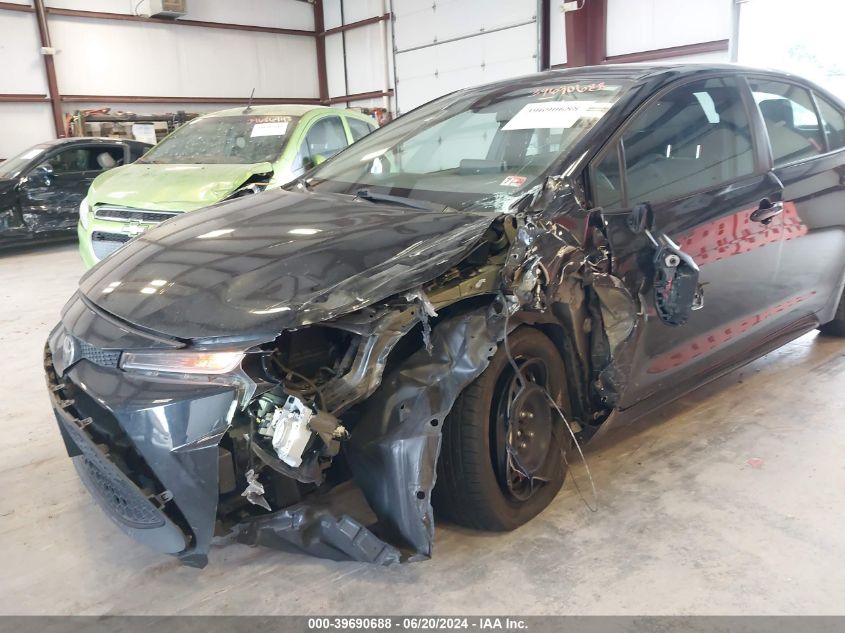 2020 Toyota Corolla Le VIN: 5YFEPRAE4LP018348 Lot: 39690688