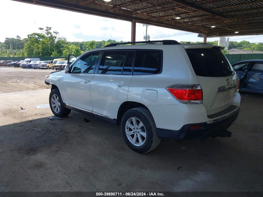 2012 Toyota Highlander Se V6 VIN: 5TDBK3EH6CS097726 Lot: 39690711
