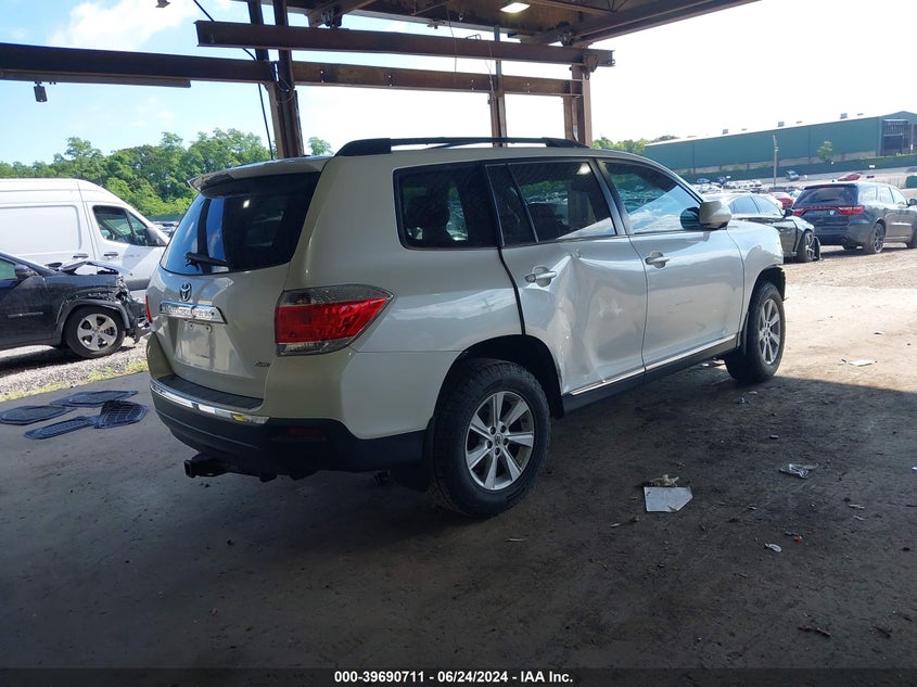 2012 Toyota Highlander Se V6 VIN: 5TDBK3EH6CS097726 Lot: 39690711