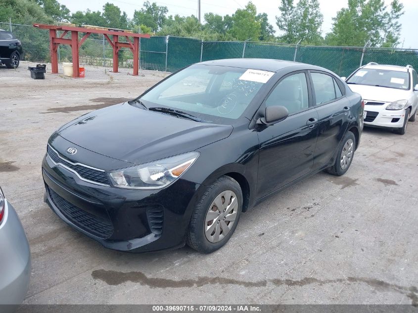 2018 Kia Rio Lx VIN: 3KPA24AB9JE046862 Lot: 39690715