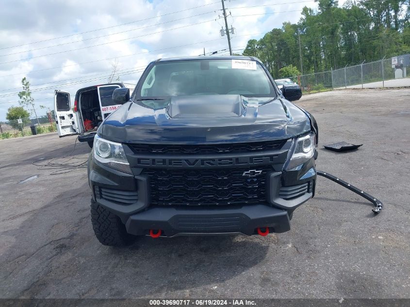 2022 Chevrolet Colorado Zr2 VIN: 1GCGTEEN4N1329504 Lot: 39690717