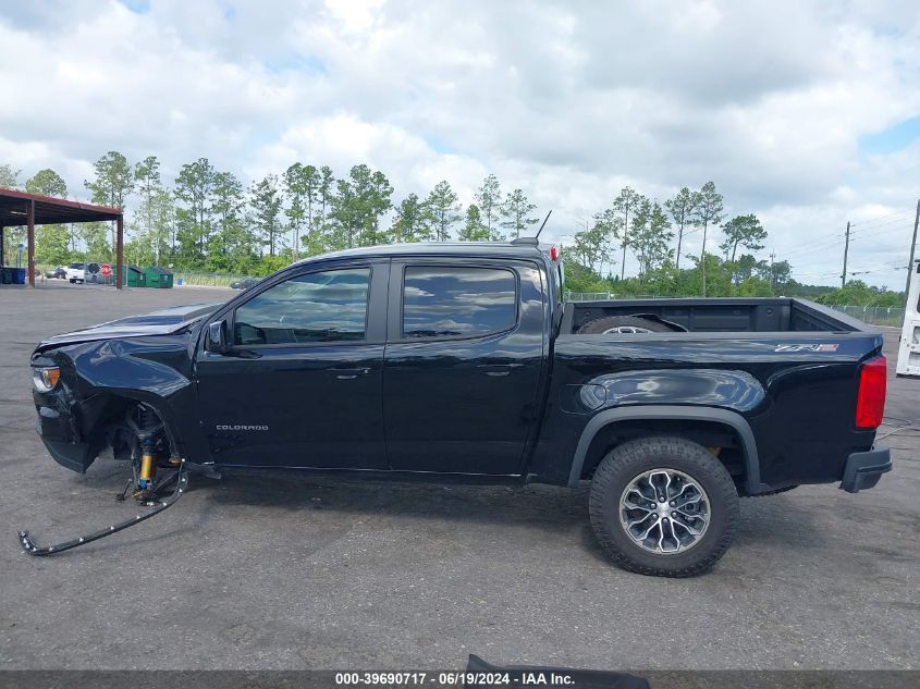 2022 Chevrolet Colorado Zr2 VIN: 1GCGTEEN4N1329504 Lot: 39690717