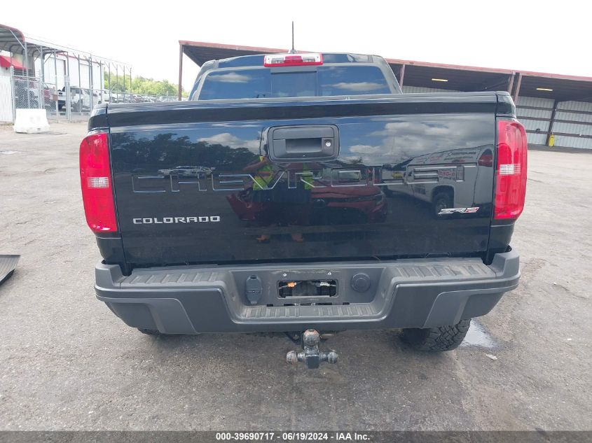 2022 Chevrolet Colorado Zr2 VIN: 1GCGTEEN4N1329504 Lot: 39690717