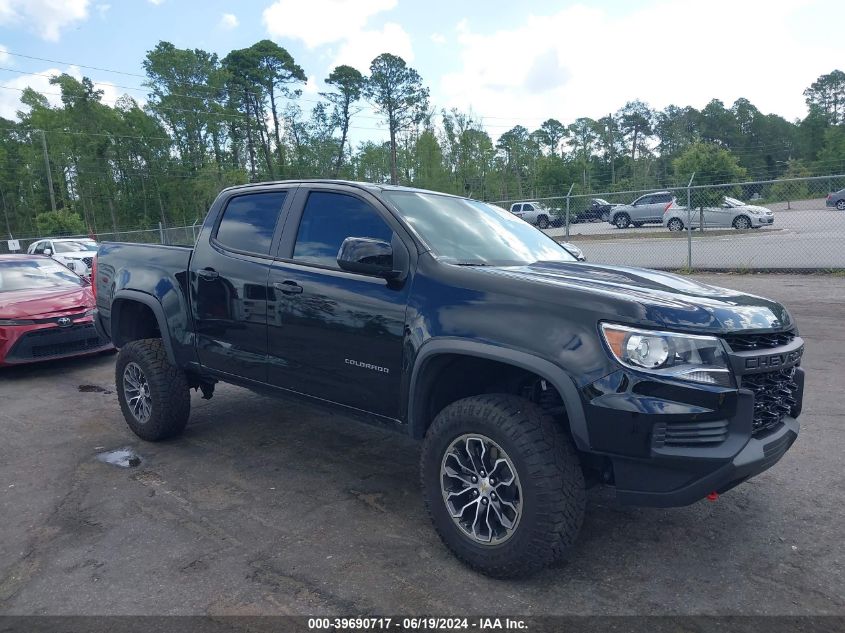 2022 Chevrolet Colorado Zr2 VIN: 1GCGTEEN4N1329504 Lot: 39690717