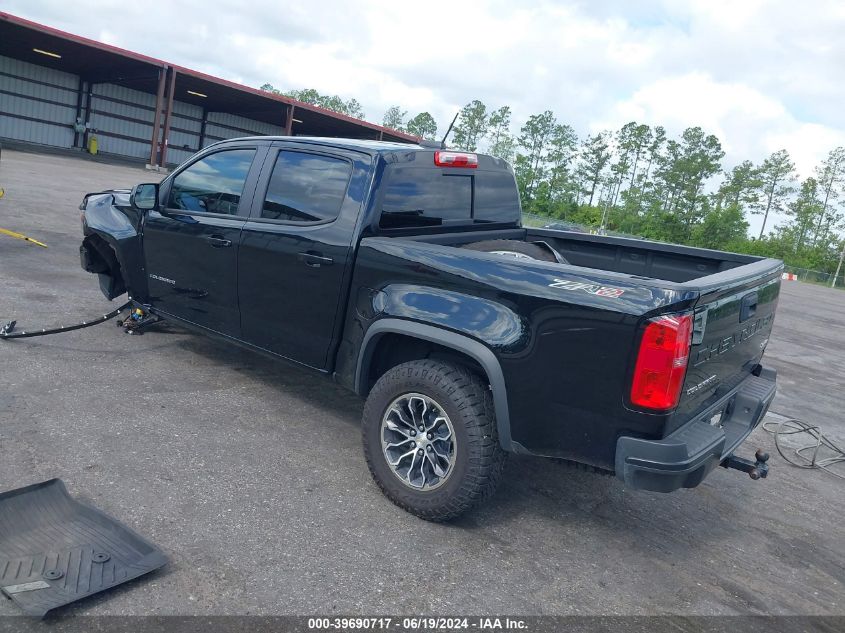 2022 Chevrolet Colorado Zr2 VIN: 1GCGTEEN4N1329504 Lot: 39690717