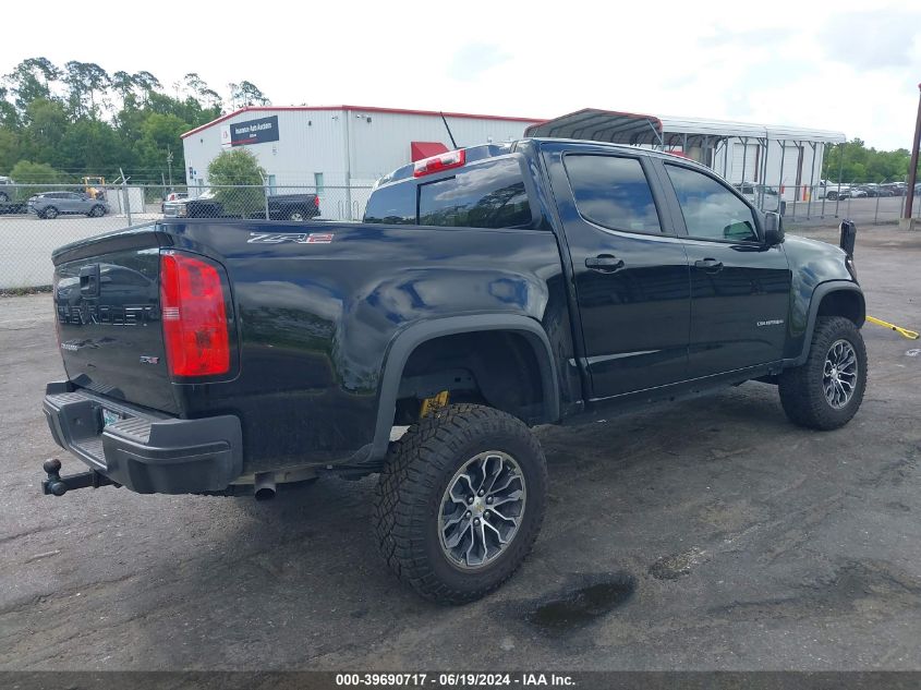 2022 Chevrolet Colorado Zr2 VIN: 1GCGTEEN4N1329504 Lot: 39690717