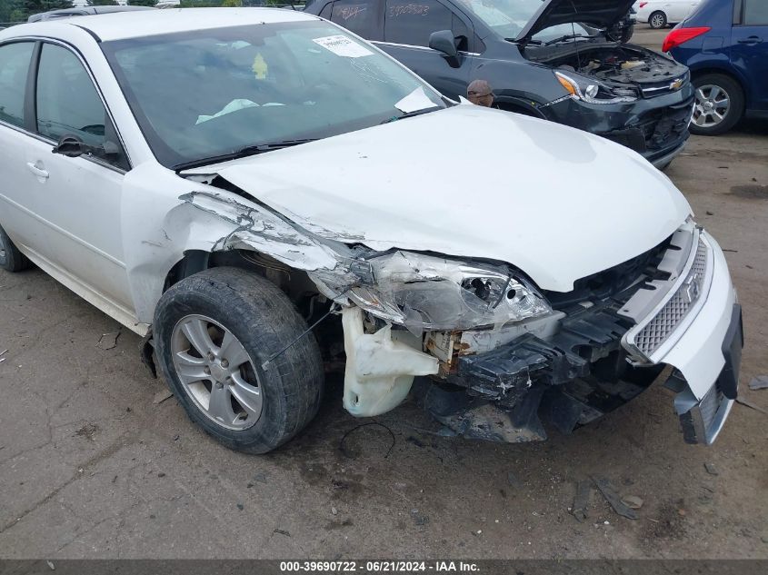 2012 Chevrolet Impala Ls VIN: 2G1WA5E3XC1137388 Lot: 39690722