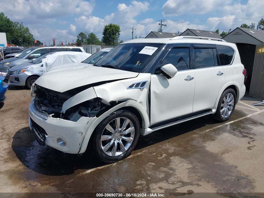 2012 Infiniti Qx56 VIN: JN8AZ2NDXC9716510 Lot: 39690730